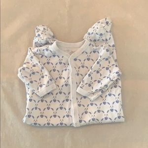 Roberta Roller Rabbit infant footie pajamas 0-3